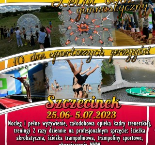 Letni Ob&oacute;z Gimnastyczny 2023 - ZAPISY! 